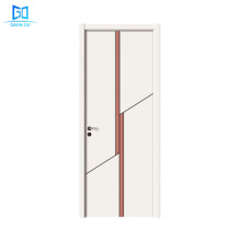 Puerta de madera de diseño simple puerta de madera puerta de madera GO-A50